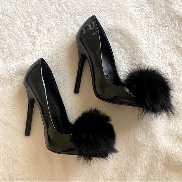 Privileged Shoes - Privileged Playboy Pom Stilettos
